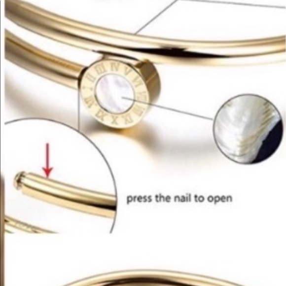 Gold Nail Cuff (Stainless Steel) - Picture 8 of 15